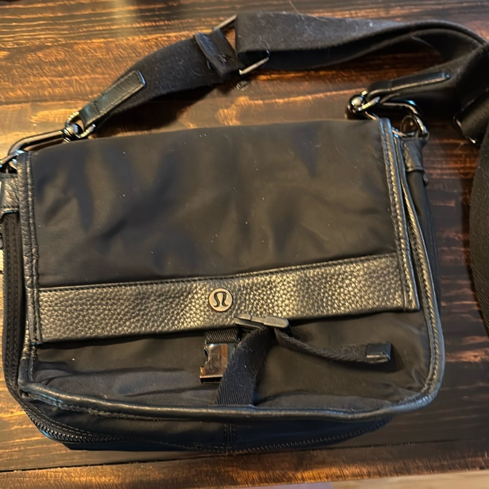 lululemon Black Crossbody Purse